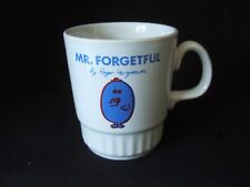 Mr Forgetful Small Cup Mug Vintage Mr Men 1970s/1980s Roger Hargreaves for sale  NORWICH