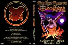 DVD "OZZFEST" MARILYN MANSON LIVE IN CAMDEN, NJ 8/7/2003! RARO!, usado comprar usado  Enviando para Brazil