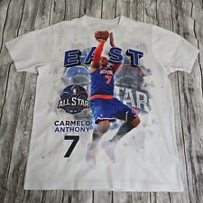 NBA 2014 All Star Camiseta Gráfica Para Hombre Talla M Carmelo Anthony #7 Blanca De Colección segunda mano  Embacar hacia Argentina