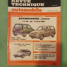 Autobianchi Lancia Y10 Y 10 4WD Fire Fila Touring turbo Revue Technique RTA comprar usado  Enviando para Brazil