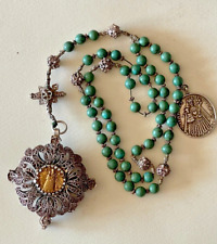 Bellissimo rosario argento usato  Italia