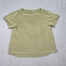 Athleta Shirt Top Womens M Sundown Boatneck Tee In Shadow Olive Green for sale  Shipping to South Africa