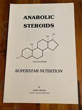 ESTERÓIDES ANABOLIZANTES John Balik (Nutricionista Arnold) livreto muscular musculação comprar usado  Enviando para Brazil