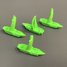 Lote 4 peças miniaturas de jogos de tabuleiro Tsuro of the Seas veleiros brinquedos DND TRPG comprar usado  Enviando para Brazil