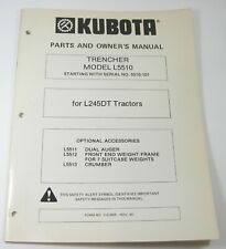 Kubota l5510 trencher for sale  Clayton