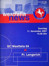 Programm 2001 westfalia gebraucht kaufen  Deutschland