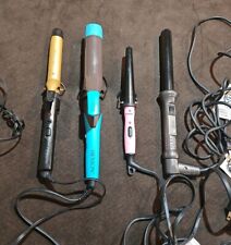 Used, Lot Of 4 Curling Irons Conair Revlon, RX7, PluginGED Hair Curlers Styling WORKS for sale  Shipping to South Africa