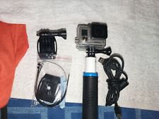 Cámara plateada GoPro HERO3+ Plus con paquete de accesorios cargador batería - probada segunda mano  Embacar hacia Argentina