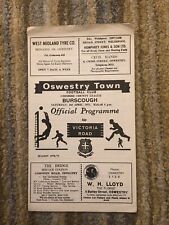 Oswestry town burscough for sale  UK