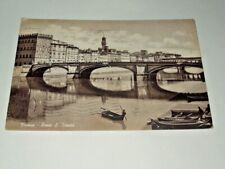 Cartolina firenze ponte usato  Milano