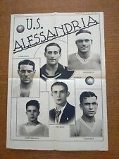 Alessandria formazione 1934 usato  Bresso