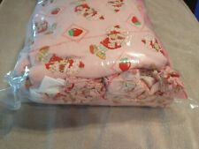 FEITO À MÃO? Coleção de roupa de cama vintage STRAWBERRY SHORTCAKE berço bebê criança 4 peças comprar usado  Enviando para Brazil