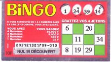 Ancien ticket bingo d'occasion  Nancy-