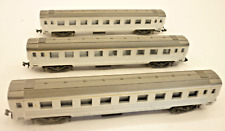 3 x LIMA N gauge 68' 1st CORRUGATED SIDE PASSENGER CARS - SILVER,            x for sale  Shipping to South Africa