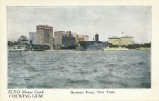 Usado, NOVA YORK CITY – Cartão postal publicitário Battery Park – UDB (anterior a 1908) comprar usado  Enviando para Brazil