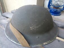 WK II Britische Stahlhelm, British Helmet Nachlass kein Bodenfund Original , gebraucht gebraucht kaufen  Dresden