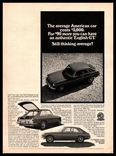 1967 MGB GT Mark II 2-Door Coupe 1799 cc Engine 91 HP $3,095 Vintage MG Print Ad for sale  Austin