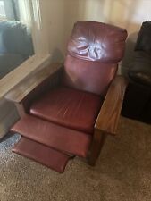 Leather arm chair for sale  Madison
