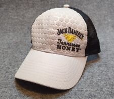 Chapéu Jack Daniels cinza preto Tennessee abelha mel favo de mel 3D Snapback caminhoneiro comprar usado  Enviando para Brazil