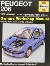 Peugeot 206 Petrol and Diesel Service and Repair Manual: 20... by Gill, Peter T. comprar usado  Enviando para Brazil