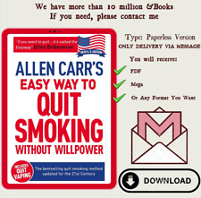 Allen Carr's Easy Way to Dejar de Fumar Sin Fuerza de Voluntad - Incluye Dejar de Vapear b segunda mano  Embacar hacia Argentina