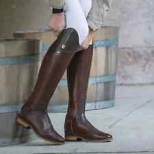 MEN NEW Female boots, male horse knee high cut PU equestrian boots WOMEN for sale  Shipping to South Africa
