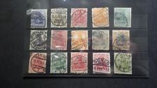 Germania Deutschland Lotto Francobolli Classici Timbrati Reich Old Stamps, used for sale  Shipping to South Africa