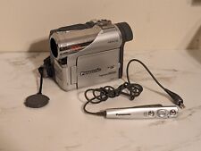 Panasonic PV-DC152D Digital MiniDV PALMCORDER Camcorder w/ Photo Shot Remote for sale  Shipping to South Africa