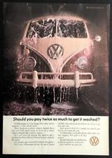 1967 VW Van Volkswagen vintage AD *Duas vezes mais para lavá-lo* Station Wagon comprar usado  Enviando para Brazil