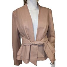 Jaqueta de couro sintético G.I.L.I cor blush creme tamanho 6, usado comprar usado  Enviando para Brazil