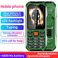 4G Unlocked Shockproof Flashlight Dial Mobile Cell Phones Loud Speaker KeyPad comprar usado  Enviando para Brazil