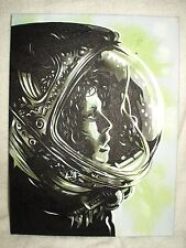 Canvas painting alien for sale  NEWTON-LE-WILLOWS