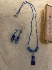 Handmade necklace earrings for sale  WHITEHAVEN