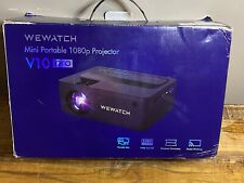 Proyector.WEWATCH V10 PRo 8500Lúmenes Proyector LED Portátil Nativo1080P HD segunda mano  Embacar hacia Argentina