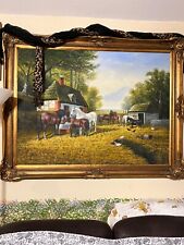 Horse painting vintage for sale  Orange