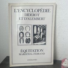 Encyclopedie diderot alembert d'occasion  Aix-les-Bains
