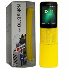Nokia 8110 4G (2018)TA-1059 Odblokowany 4GB 512MB RAM Dual Sim 2MP KaiOS SmartPhone na sprzedaż  Wysyłka do Poland