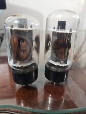 Tested NOS Closely GM Matched Pair GE 6L6GC 6l6 5581 Double OO Getter Tube TV-7, used for sale  Shipping to South Africa