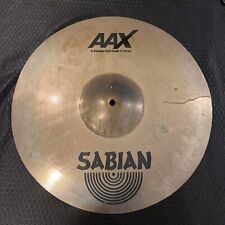 Prato Sabian AAX X-Plosion 17” Fast CrashCymbal / Cracked/ comprar usado  Enviando para Brazil