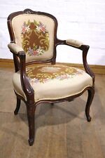 French style carved parlour salon chair - ornate armchair for sale  Shipping to South Africa