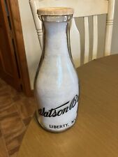 Milk bottle watson for sale  Oakville