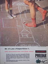 Publicité phildar chaussettes d'occasion  Longueil-Sainte-Marie