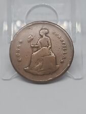 Moneda mexicana de cobre Una Cuartilla Departamento de Jalisco 1858 segunda mano  Embacar hacia Mexico