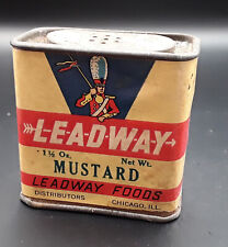 collectable mustard tin for sale  New Paris
