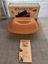Used, Romertopf Clay Glazed Terra Cotta Baker Roaster 111 With Lid and Box Germany for sale  Shipping to South Africa
