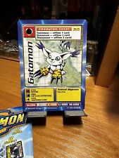 Gatomon Bo-15 1. edycja Digimon Vintage TCG 1999 Goldstamp Gold fresh pack, używany na sprzedaż  PL