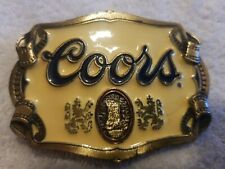 Coors belt buckle for sale  Ireland