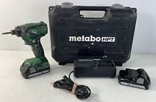 Metabo HPT WH 18DDX 18V 1/4 in Cordless Lithium-Ion Impact Driver Bundle for sale  Shipping to South Africa