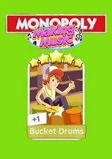 Cartão adesivo Monopoly go 5 estrelas # Conjunto 20 tambores balde comprar usado  Enviando para Brazil