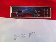 ASUS IO Shield for ASUS Z170 PRO ,Z170-PRO , ORIGINAL ONE , DARK BLUE, used for sale  Shipping to South Africa
